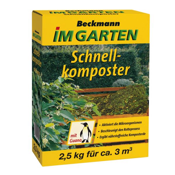 BIG Schnellkomposter 2,5 kg, mit Guano