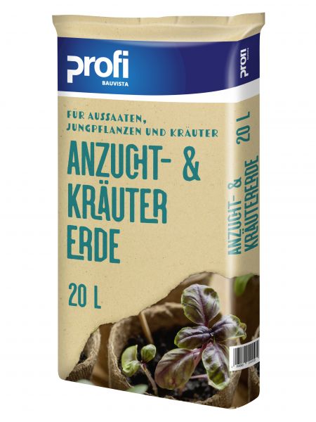 Profi Anzucht- und Kräutererde, 20 L