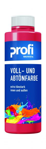 PROFI Voll- und Abtönfarbe, 500 ml, Rot