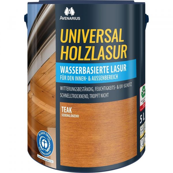 Avenarius Universal Holzlasur teak 5 ltr., 1 Stck.