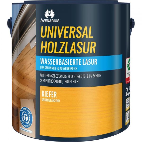 Avenarius Universal Holzlasur kiefer 2,5 ltr., 1 Stck.