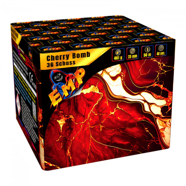 Cherry Bomb, 36 Schuss Batterie