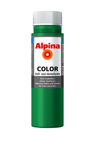 Alpina Color Voll- und Abtönfarbe "Deep Green"