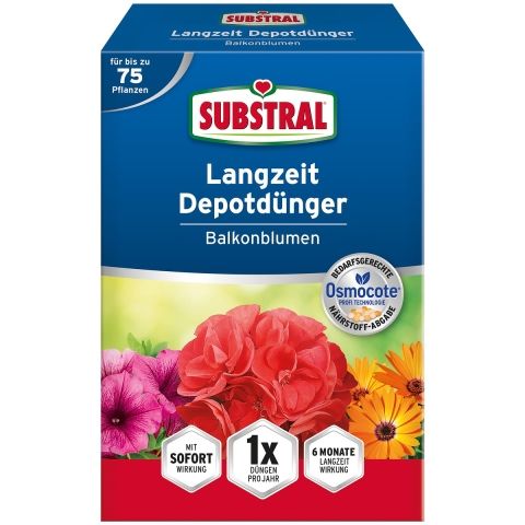 Substral Langzeit - Depotdünger Balkonblumen 750 g, 1 Stck.