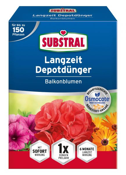 Substral Langzeit - Depotdünger Balkonblumen 1,5 kg, 1 Stck.