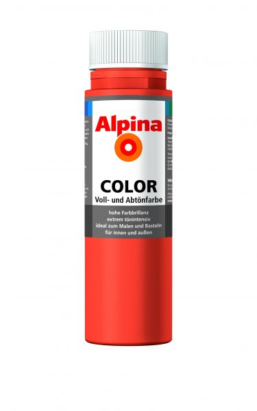 Alpina Color Voll- und Abtönfarbe "Happy Orange"