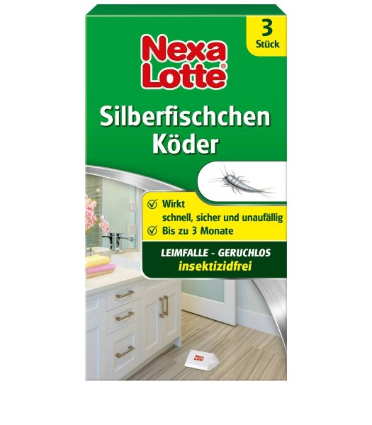 Nexa - Lotte Silberfischchen - Köder 3 Stück, 1 Stck.